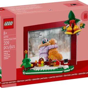 NWT Sealed Box Lego Christmas Picture Frame